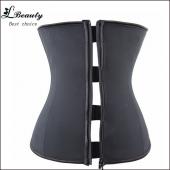 Haken und reißverschluss latex Taille trainer sexy Taille Ausbildung Korsetts underbust Taille cincher Korsett körper