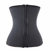 reißverschluss und Haken combo latex Taille trainer sexy Taille Ausbildung Korsetts underbust Taille cincher reißVerschl