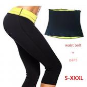 Hosen und Taillengürtel heiß super stretch Neopren Sport Hosen Damen abnehmen Setzt Damen Korsetts