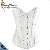 drop Shipping sexy Korsett heiß Formen oVerbust Taille Ausbildung Korsetts und Bustier Satin Taille trainer gothic