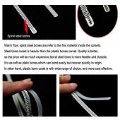 x neue Steampunk Stahl knochen Spitzen wieder sexy körper Bustier Korsett Damen Taille Ausbildung Korsetts