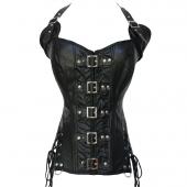 x neue Steampunk Stahl knochen Spitzen wieder sexy körper Bustier Korsett Damen Taille Ausbildung Korsetts