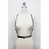 Top Fashion Punk Harajuku handgefertigte o Ring Strumpfbänder Leder körper Formt geschirr Taillengürtel bondage