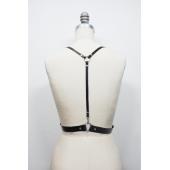 Top Fashion Punk Harajuku handgefertigte o Ring Strumpfbänder Leder körper Formt geschirr Taillengürtel bondage