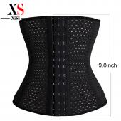 3rows Haken gute Bodysuit Damen Taille trainer zur Ausbildung cincher shapewear Korsetts Schwarzer Stahl Body shaper