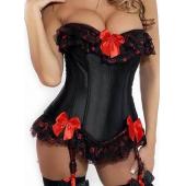 sexy Bowknots aus Bustier Korsett Kleid baskischen Damen Mädchen sex Socke darunter s 6xl
