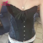 heiß und sexy Damen Spitzen Schwarzen Nachtwäsche Grösse höchstens Stahl Bustier dessous Korsett Kleider