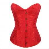neue Schwarz Rot Weiss sexy Taille Ausbildung Korsetts und Bustiers Stickereien Spitzen bis corpete corselet gotischen