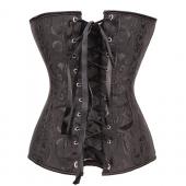 neue Schwarz Rot Weiss sexy Taille Ausbildung Korsetts und Bustiers Stickereien Spitzen bis corpete corselet gotischen