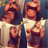 neue Sport latex Taille trainer Weste langen torso corselet underbust latex Stahl ohne Ausbildung und Bustiers korse