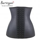 burVogue sexy Damen Stahl knochen Taille Ausbildung Korsett und Bustiers underbust latex cincher Sport abnehmen