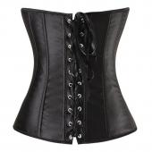 x heißen Verkauf schön rein neue Damen sexy Bustier Spitzen auf das Top Satin Korsett brokat und Grösse s m