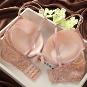 neue Marke sexy Unterwäsche Damen dessous Set Büstenhaltersatz luxuriösen Vintage Spitze mit push up BH