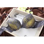 sexy Dekolletee Hals konzentrierten Ausschnitt Spitzen push up BH Unterwäsche Set