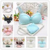 neue push up BH hat Damen aus 32 34 36 a b c Cup Mädchen sexy Spitzen Baumwoll Unterwäsche passt