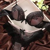 Mode Dünne plus Size Print Mädchen sexy süß push up BH hat Grösse 70 80bc Cup Koreanische Mädchen Design