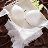 Mode Dünne plus Size Print Mädchen sexy süß push up BH hat Grösse 70 80bc Cup Koreanische Mädchen Design