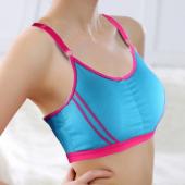 sondern neue heiße Verkauf slim fit halten Damen sexy fitness Sport Athletic solide wrap Brustgurt Weste Tops BH Versan