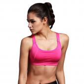 Damen Sport BH im sexy push up BH für Damen shakeproof fitness Sport BH mit Top Tank Tops Dralette