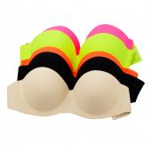 neue Mode Damen Nahtlos BH push up Gepolsterte  Hochwertige soutien schlucht Underwire 1 2 Tasse auch BH