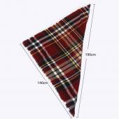 BRand Design Dreieck Schal karo Mode im Winter warm Schal für Damen m8062 Pashmina Schal