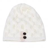 Moderne Spitzen Button Verlässt Hebt Stricken Hut Mode Winter hüte für Damen Kleider 4 Farben freie Shippi