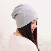 Herbst Mode neue Stricken baggy mütze Hut mit Star weibliche warm Winter hüte für Mädchen Damen Beanies bonnet