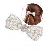 heißes Verkauf Mode Damen Mädchen Crystal Strass Bogen HaarSpange Schönheit Haarnadel HaarSpange Kopf Ornamente Haar