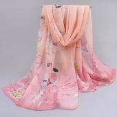 Schal Dünner Chiffon Sei...