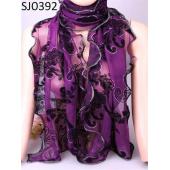 Charme Schal Vintage warm Blume Böhmischen Form Chiffon Seide Rayon Mikrofaser Schals Wraps Schal für Damen