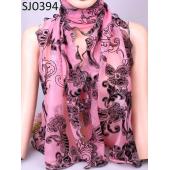 Charme Schal Vintage warm Blume Böhmischen Form Chiffon Seide Rayon Mikrofaser Schals Wraps Schal für Damen