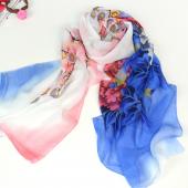 Chiffon Seidenschal Damen Modedesigner Marke Schal Winter Schals und Schals sjaal cachecol echarpes foulards