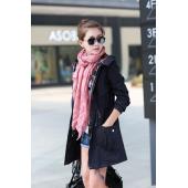 neue Mode Damen Schal Vintage Damen Einfarbig Schwarz Rot Weisse Schals Schal bufanda mujer Damen