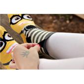 Marke heu Baumwolle Damen Lady Mädchen süß günstlinge despicable me druck tunnelSocken Socke freien Grösse