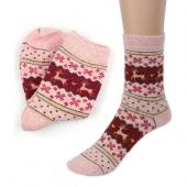 heißes Verkauf Weihnachten Hirsch Design casual Stricken Socken warm Winter Wolle bei Damen der niedrigste Preis Versan