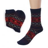 heißes Verkauf Weihnachten Hirsch Design casual Stricken Socken warm Winter Wolle bei Damen der niedrigste Preis Versan