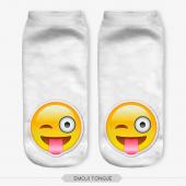 3d Mode Damen Männer unisex Socken emoji Muster meias Feminina komisch niedrige Söckchen