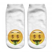 3d Mode Damen Männer unisex Socken emoji Muster meias Feminina komisch niedrige Söckchen