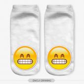 3d Mode Damen Männer unisex Socken emoji Muster meias Feminina komisch niedrige Söckchen