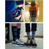 Gras Stil Hip hop Harajuku chausSette calcetines Männer hombre Socken Damen Winter BaumwollStrumpfe Leben