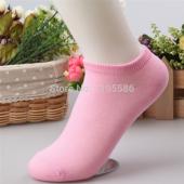 20PCs = 10pairs viele Damen Baumwollstrumpfe Sommer süße Bonbons Farbe Boot Socken für Frau Knöchel Socke Einfarbig