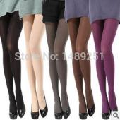 heiße Damen sexy Nylon Nylon Strumpfhose 120d Herbst Winter sAmt Süssigkeiten Farbe Strümpfe Fuss Nahtlos Collant