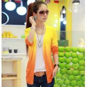 neuer Frühling süße Bonbons Farbe Stricken Hemd Pullover für Damen Zeigen Dünne Damen Pullover Strickjacke 6 Farben