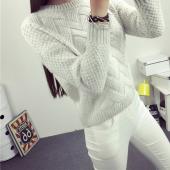 Damen Mode Frühling Pullover grundlegende casual Stricken Pullover kb911 Winter