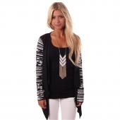 Damen aus Strickjacke Fr...