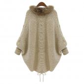 Damen Winter Strickjacke...