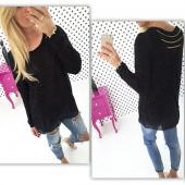 Mode pailletten Strickwa...