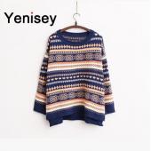 Winter Poncho Damen Pullover a21 sen Damen nationalen wind Jacquard fallen heiße neue Locker Grosse code Damen