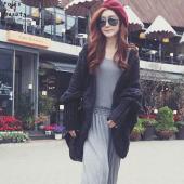Herbst Winter Strickjack...