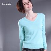 vom Verkauf Cashmere Pullover Frau Winter warme Pullover aus Wolle Pullover neue Mode Hals Colorfull Pullover